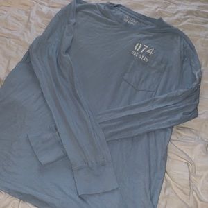 Light Blue Converse One Star Longsleeve Tee